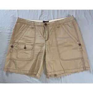 Ralph Lauren Polo Jeans Co Vintage Bermuda Shorts w/ Rollup Cuffs. Women's 12.
